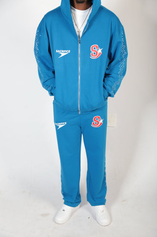 Royal Blue Sacrifice Sweatsuit