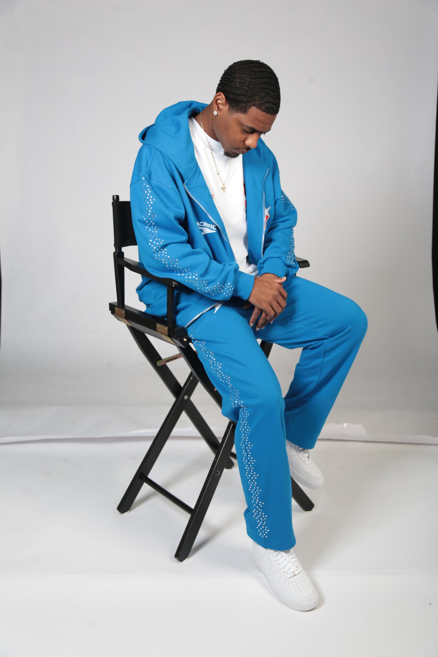 Royal Blue Sacrifice Sweatsuit